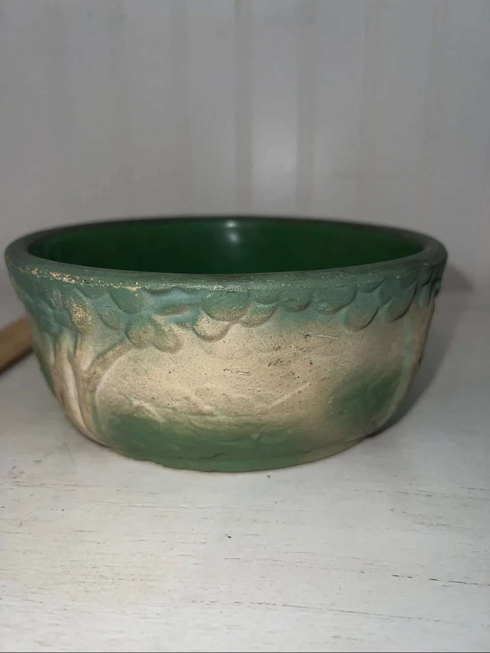 30s Red Wing Brush ware clay pottery